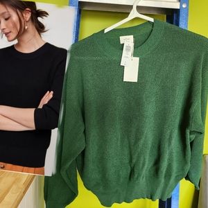 Aritzia Livvie green sweater